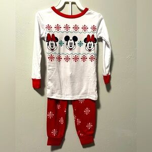 Disney Christmas Toddler Pajamas 4T